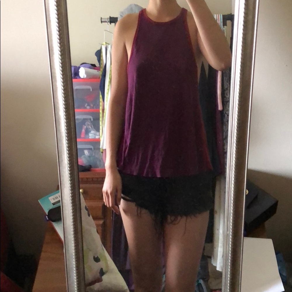 Free people color block tank